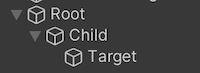 Root/Child/Targetと出力したい